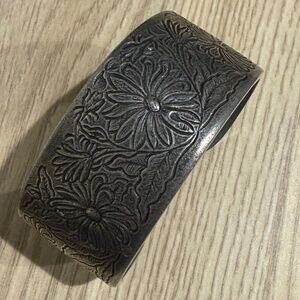 Salisbury April Pewter Cuff Bracelet